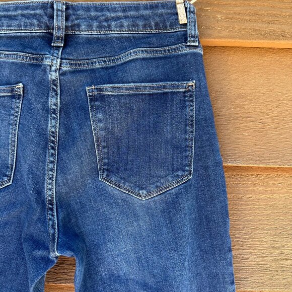 St. Johns Bay Womens Bootcut Jeans Size 6 Blue Stretch Mid-Rise Cotton Blend - Picture 11 of 13